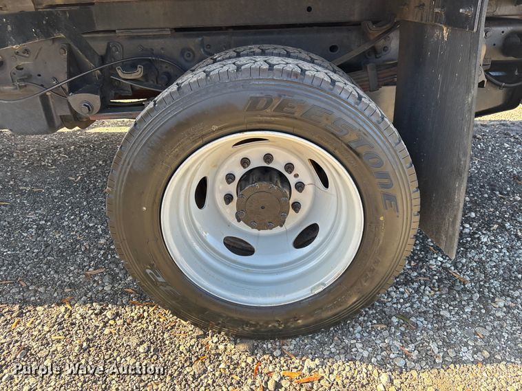 image for item DU0254 2014 Ford F550 dump flatbed truck