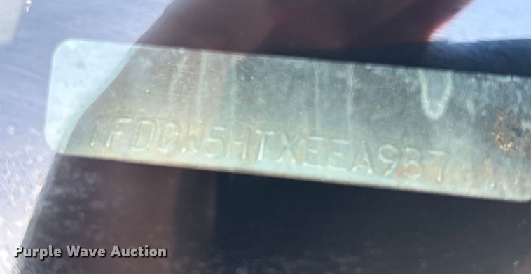 image for item DU0254 2014 Ford F550 dump flatbed truck