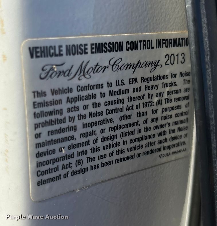 image for item DU0254 2014 Ford F550 dump flatbed truck