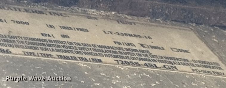 image for item DU0255 2008 Shadow horse trailer