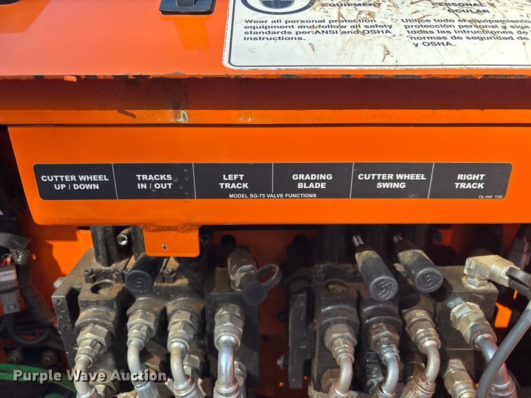 image for item DU0258 2023 Bandit SG-75 stump grinder