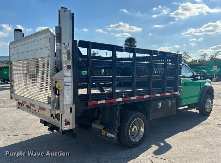 image for item DU0263 2021 Ford F450 Super Duty flatbed truck