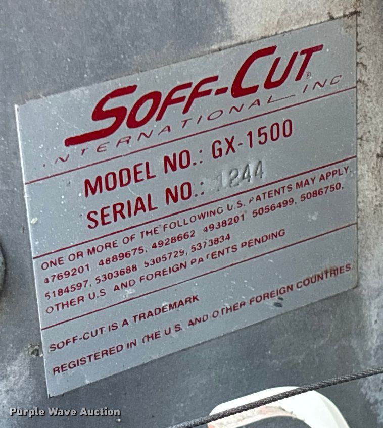 image for item DU0264 (2) Soff-cut concrete saws