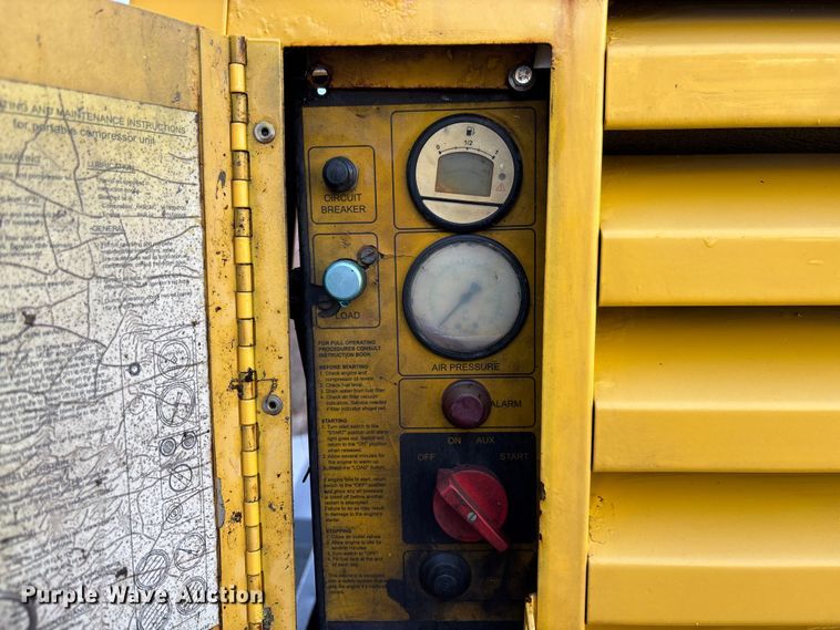 image for item DU0266 2010 Atlas Copco 375 air compressor