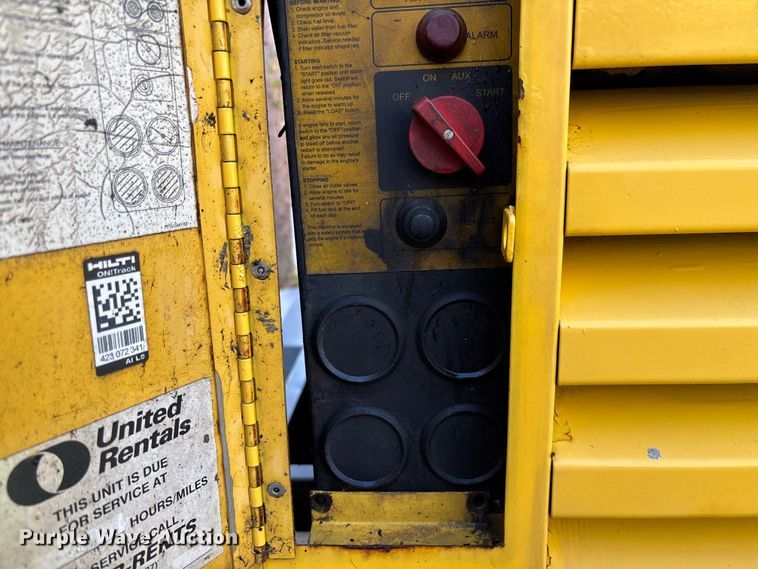 image for item DU0266 2010 Atlas Copco 375 air compressor