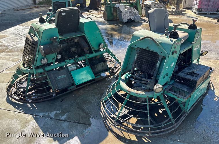 image for item DU0268 (2) MultiQuip HTX-44K-5 power trowels