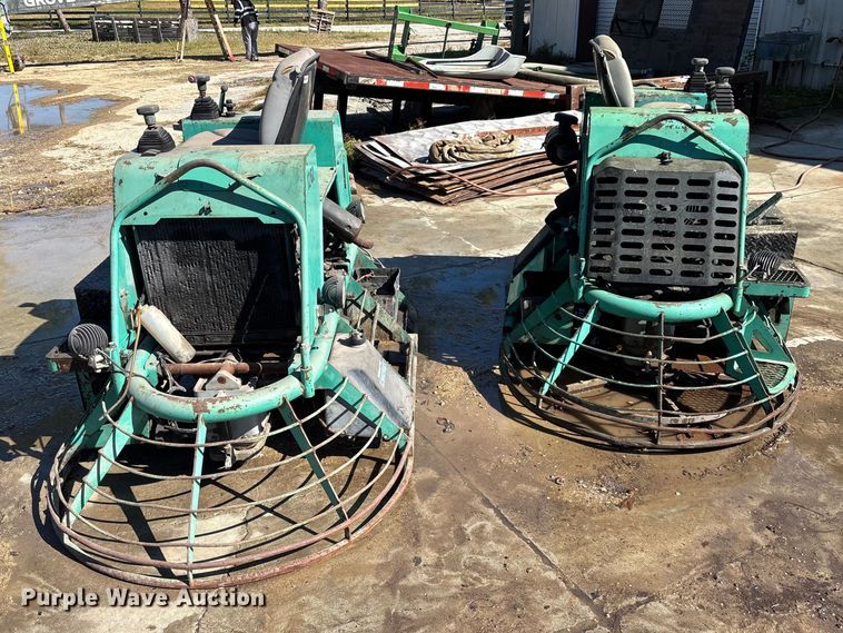 image for item DU0268 (2) MultiQuip HTX-44K-5 power trowels