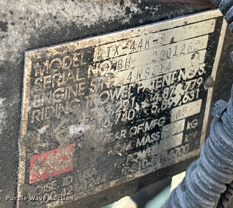 image for item DU0268 (2) MultiQuip HTX-44K-5 power trowels