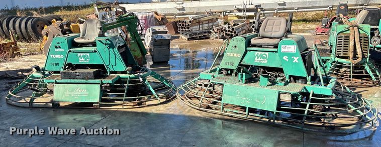 image for item DU0269 (2) MultiQuip power trowels