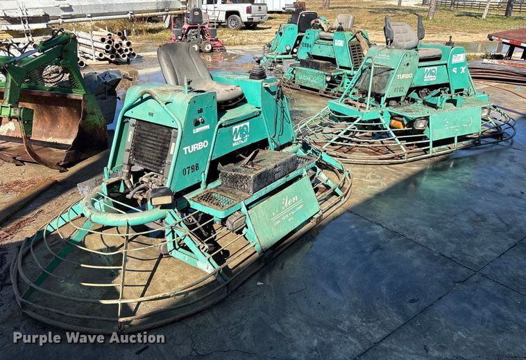 image for item DU0269 (2) MultiQuip power trowels