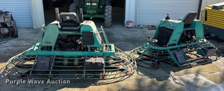 image for item DU0269 (2) MultiQuip power trowels