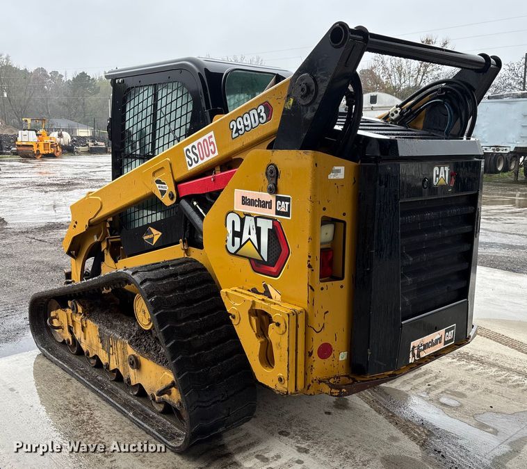 image for item DU0301 2022 Caterpillar 299D3 tracked skid steer loader