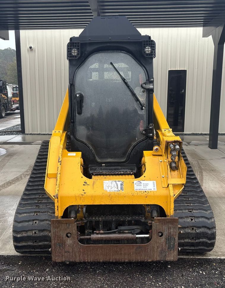 image for item DU0302 2018 Caterpillar 299D2XHP forestry tracked skid steer loader  