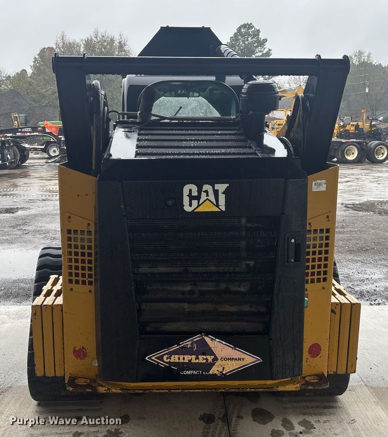 image for item DU0302 2018 Caterpillar 299D2XHP forestry tracked skid steer loader  