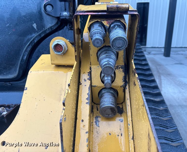 image for item DU0302 2018 Caterpillar 299D2XHP forestry tracked skid steer loader  