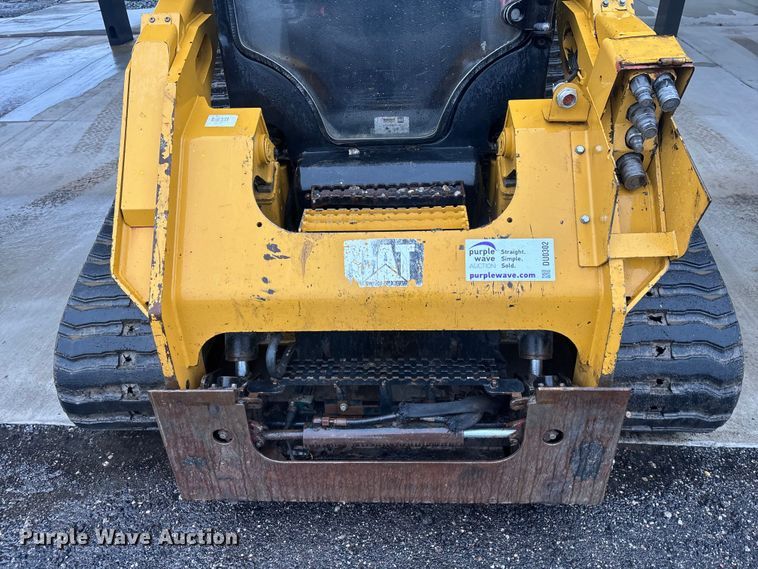 image for item DU0302 2018 Caterpillar 299D2XHP forestry tracked skid steer loader  