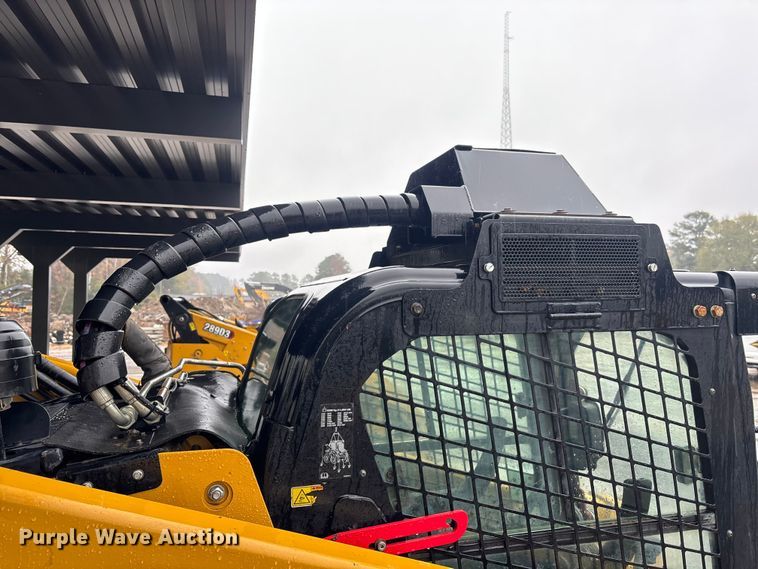 image for item DU0302 2018 Caterpillar 299D2XHP forestry tracked skid steer loader  