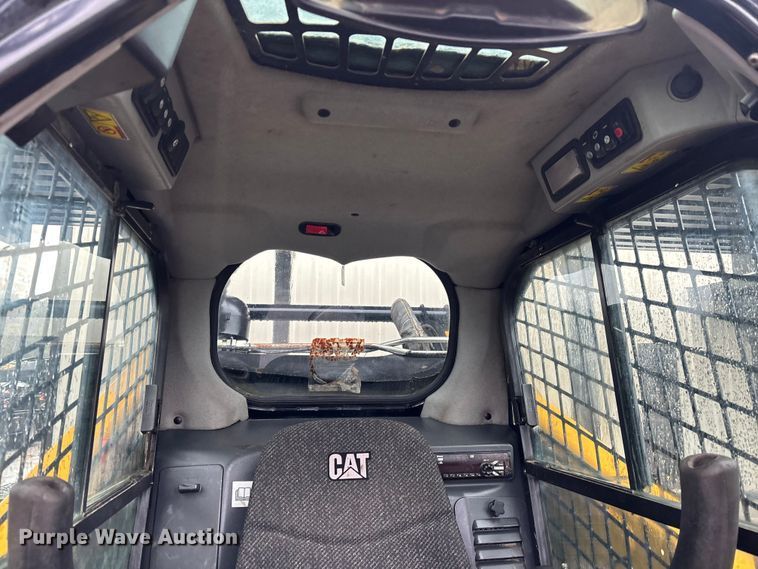 image for item DU0302 2018 Caterpillar 299D2XHP forestry tracked skid steer loader  