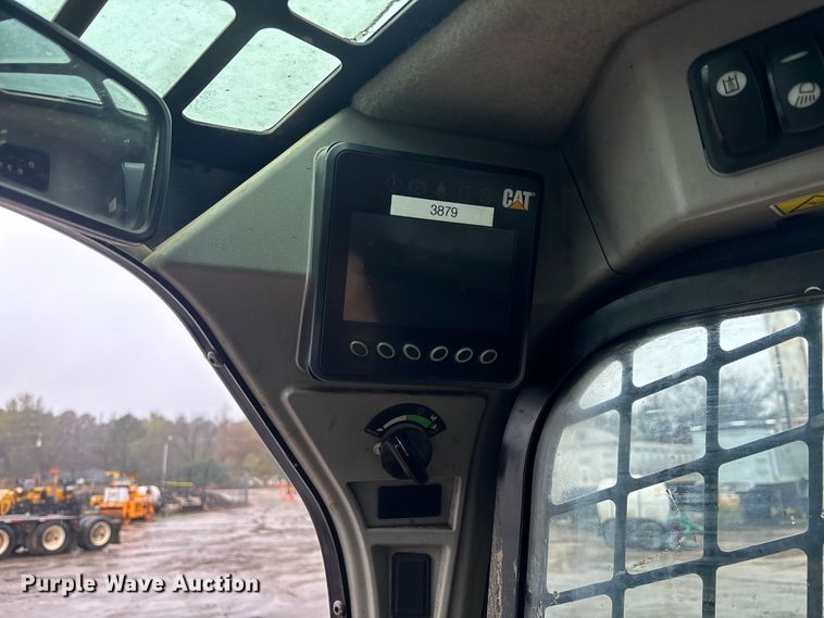 image for item DU0302 2018 Caterpillar 299D2XHP forestry tracked skid steer loader  