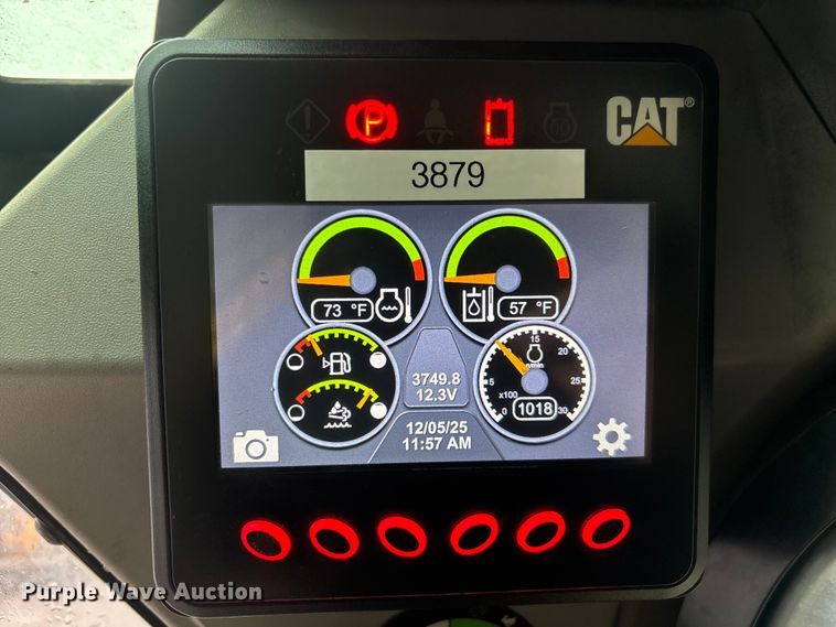 image for item DU0302 2018 Caterpillar 299D2XHP forestry tracked skid steer loader  