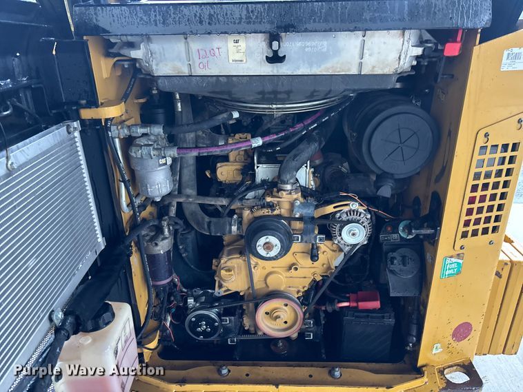 image for item DU0302 2018 Caterpillar 299D2XHP forestry tracked skid steer loader  