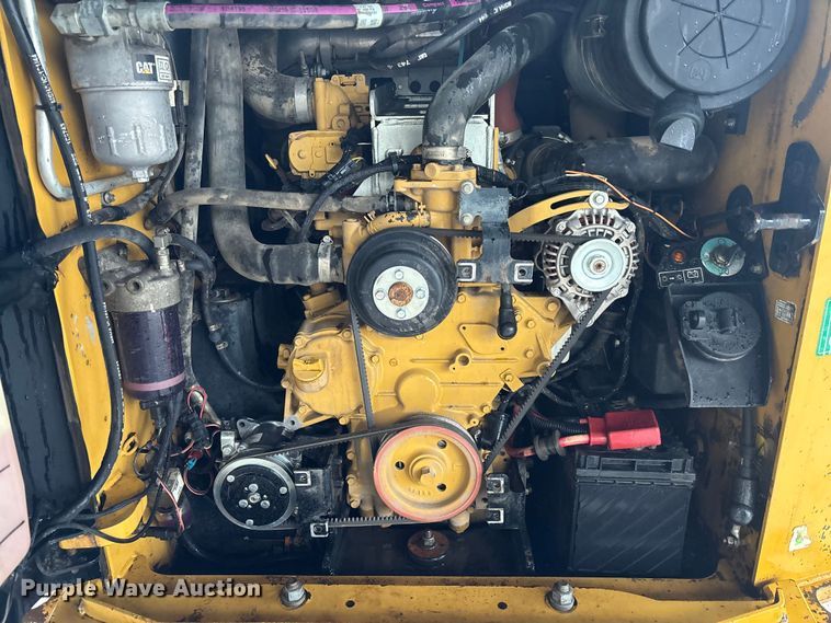 image for item DU0302 2018 Caterpillar 299D2XHP forestry tracked skid steer loader  