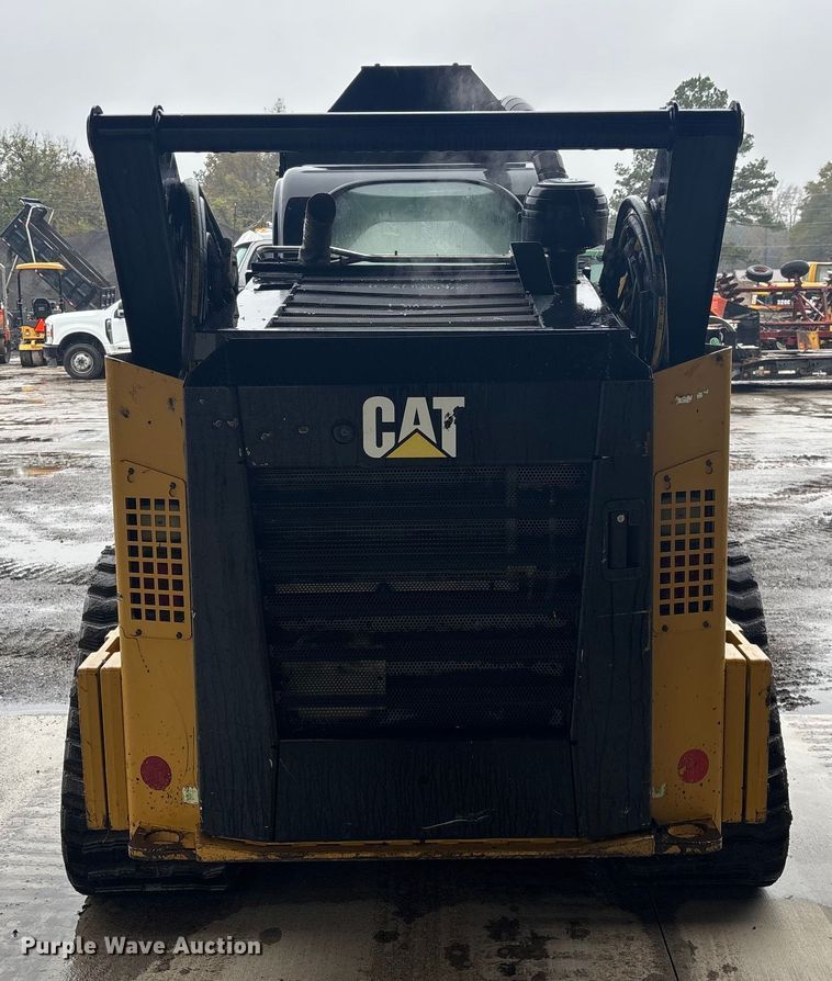 image for item DU0303 2017 Caterpillar 299D2XHP forestry tracked skid steer loader  