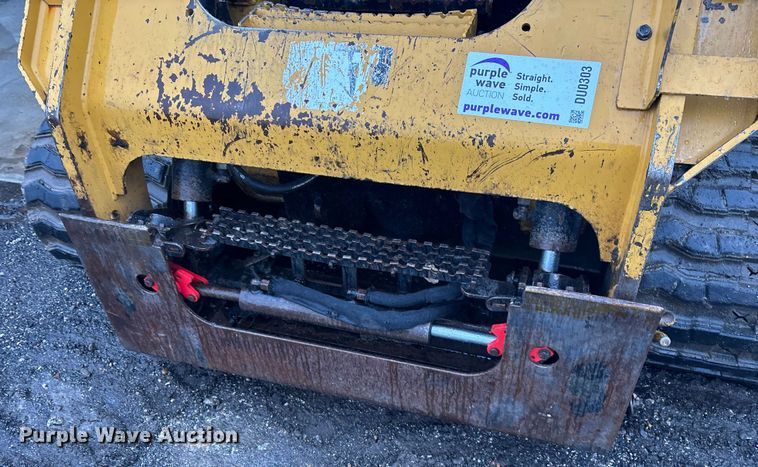 image for item DU0303 2017 Caterpillar 299D2XHP forestry tracked skid steer loader  