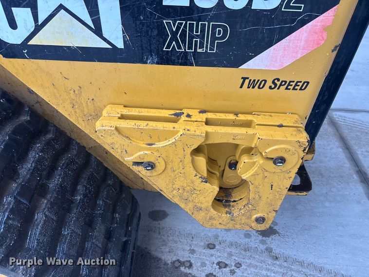 image for item DU0303 2017 Caterpillar 299D2XHP forestry tracked skid steer loader  