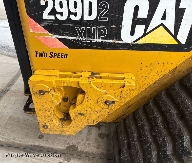 image for item DU0303 2017 Caterpillar 299D2XHP forestry tracked skid steer loader  