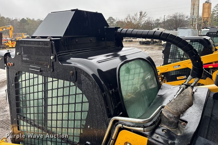 image for item DU0303 2017 Caterpillar 299D2XHP forestry tracked skid steer loader  