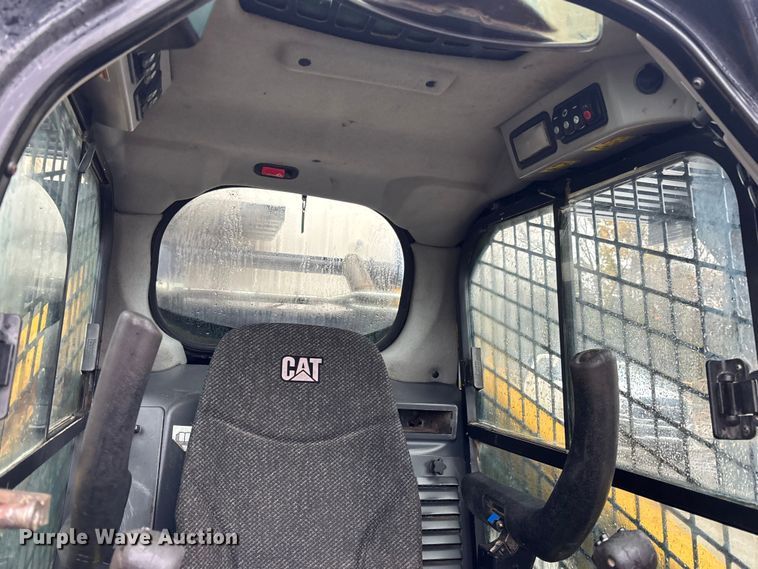 image for item DU0303 2017 Caterpillar 299D2XHP forestry tracked skid steer loader  