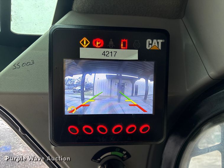 image for item DU0303 2017 Caterpillar 299D2XHP forestry tracked skid steer loader  