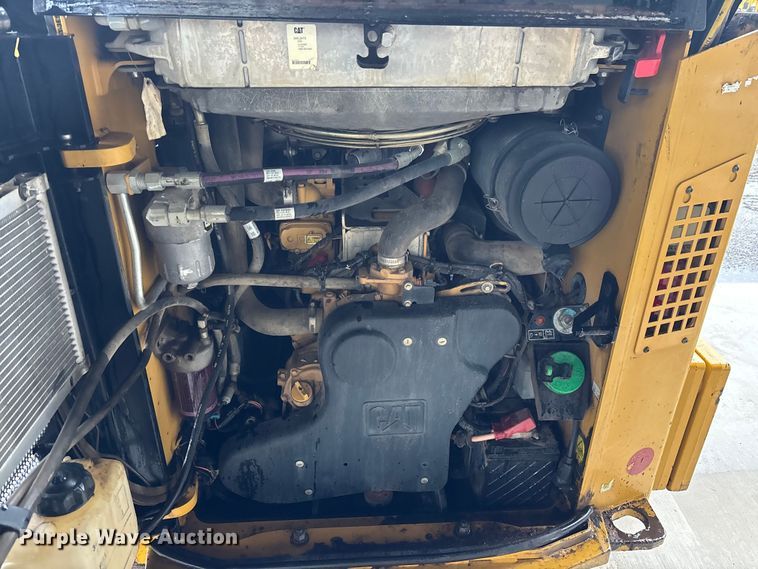 image for item DU0303 2017 Caterpillar 299D2XHP forestry tracked skid steer loader  