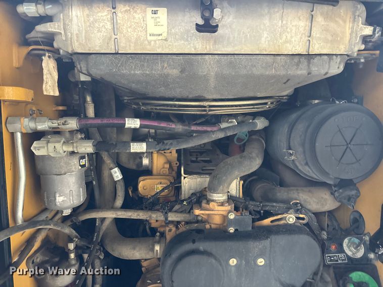 image for item DU0303 2017 Caterpillar 299D2XHP forestry tracked skid steer loader  