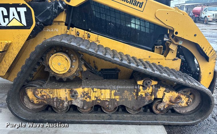 image for item DU0303 2017 Caterpillar 299D2XHP forestry tracked skid steer loader  