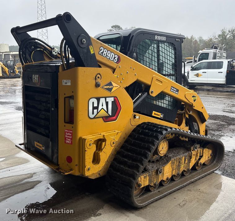 image for item DU0304 2023 Caterpillar 289D3 tracked skid steer loader