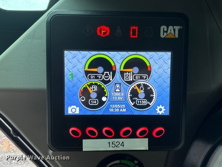 image for item DU0304 2023 Caterpillar 289D3 tracked skid steer loader