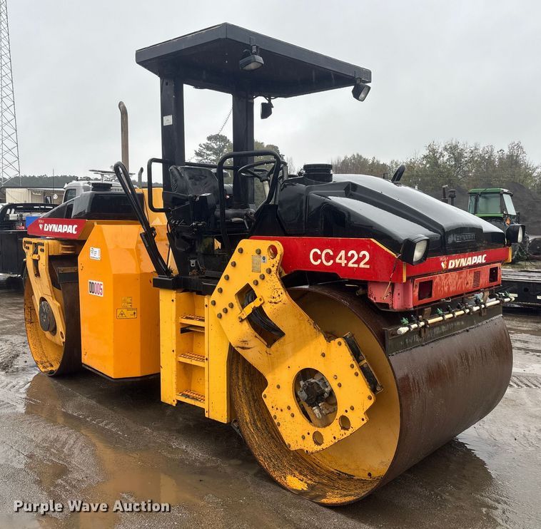 image for item DU0306 1999 Dynapac CC422 double drum vibratory roller