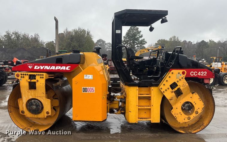 image for item DU0306 1999 Dynapac CC422 double drum vibratory roller