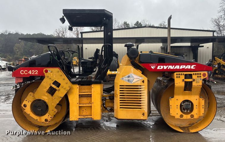 image for item DU0306 1999 Dynapac CC422 double drum vibratory roller
