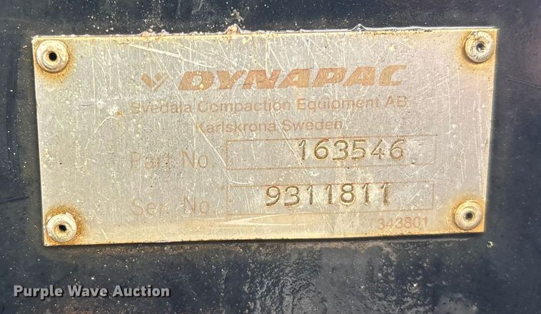 image for item DU0306 1999 Dynapac CC422 double drum vibratory roller