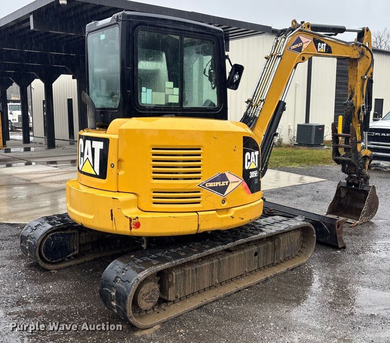 image for item DU0308 2017 Caterpillar 305E2 mini excavator