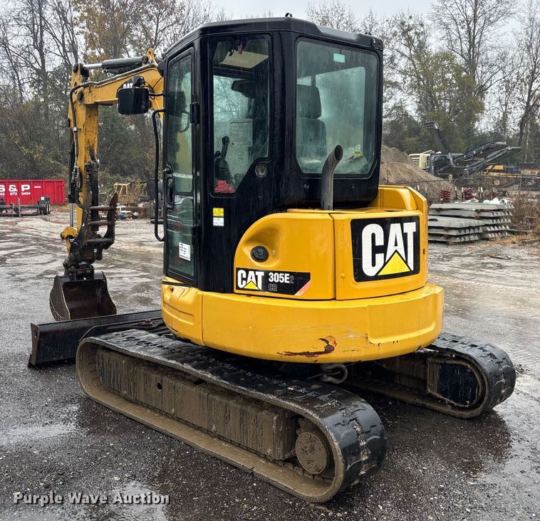 image for item DU0308 2017 Caterpillar 305E2 mini excavator