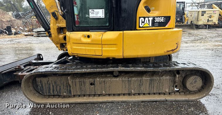image for item DU0308 2017 Caterpillar 305E2 mini excavator