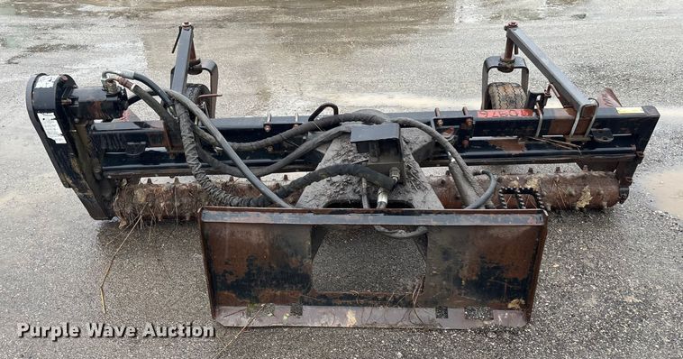 image for item DU0316 Harley M-8 skid steer landscape rake