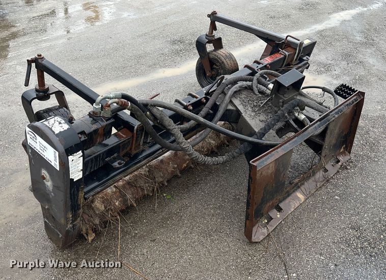 image for item DU0316 Harley M-8 skid steer landscape rake