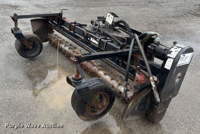 image for item DU0316 Harley M-8 skid steer landscape rake