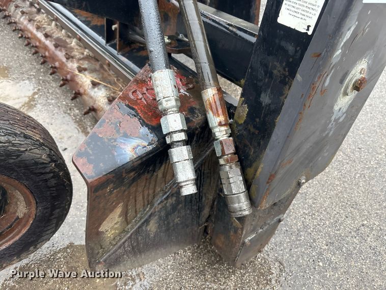 image for item DU0316 Harley M-8 skid steer landscape rake