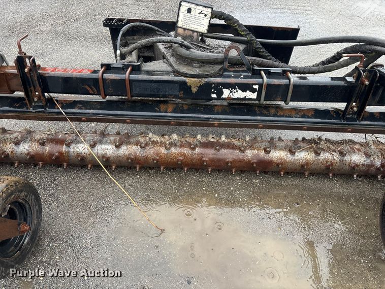 image for item DU0316 Harley M-8 skid steer landscape rake